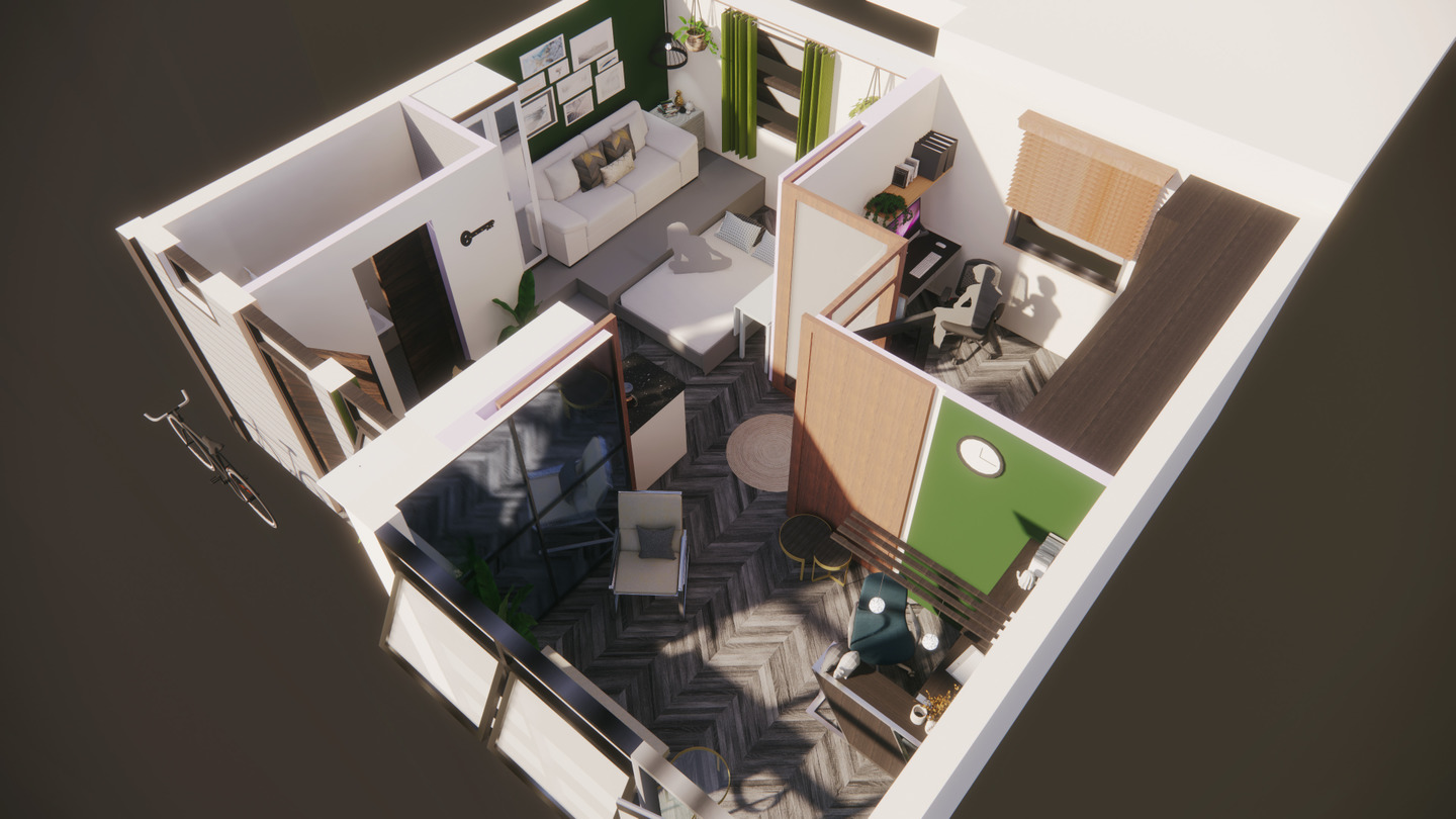 LiveWork Units Architects Exchange